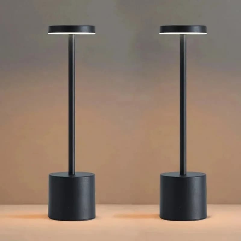 Biurkowa lampka LED ładowana przez USB, ze sterowaniem dotykowym i 3 temperaturami barwowymi