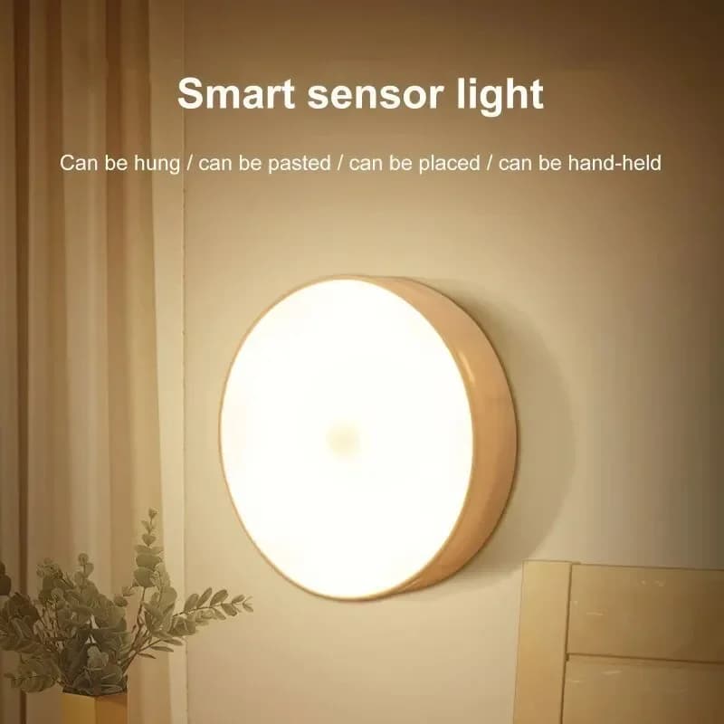 Akumulatorowa magnetyczna lampka nocna LED do akademika, ściemnianie