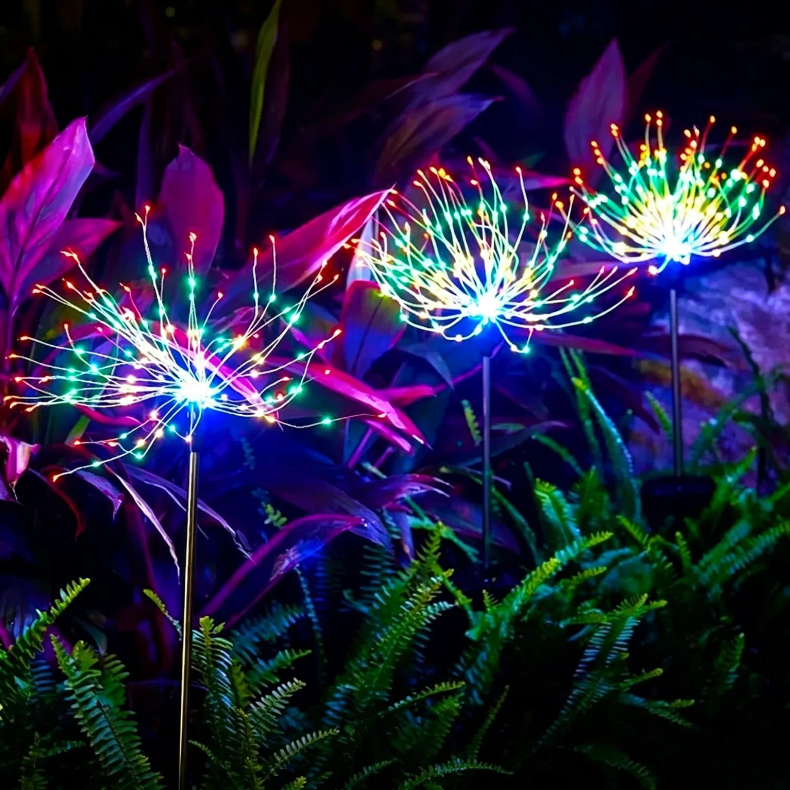Solarna lampa mlecza ogniwa, wodoodporna dekoracja ogrodowa