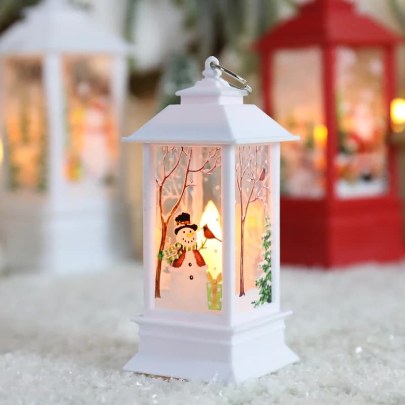 Retro mini latarka LED - lampka nocna, motyw Halloween