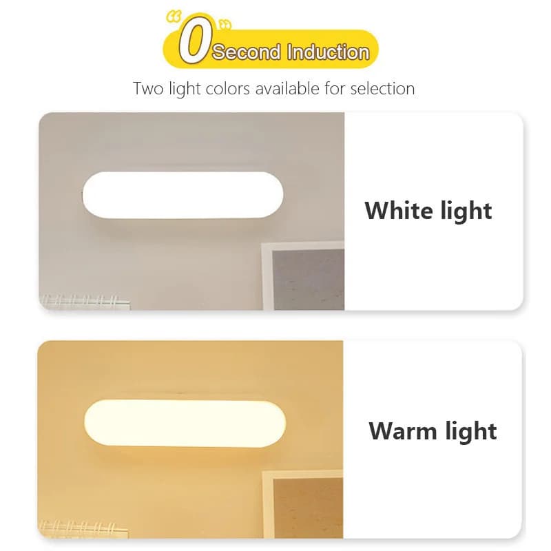 Bezprzewodowa lampa nocna LED z czujnikiem ruchu